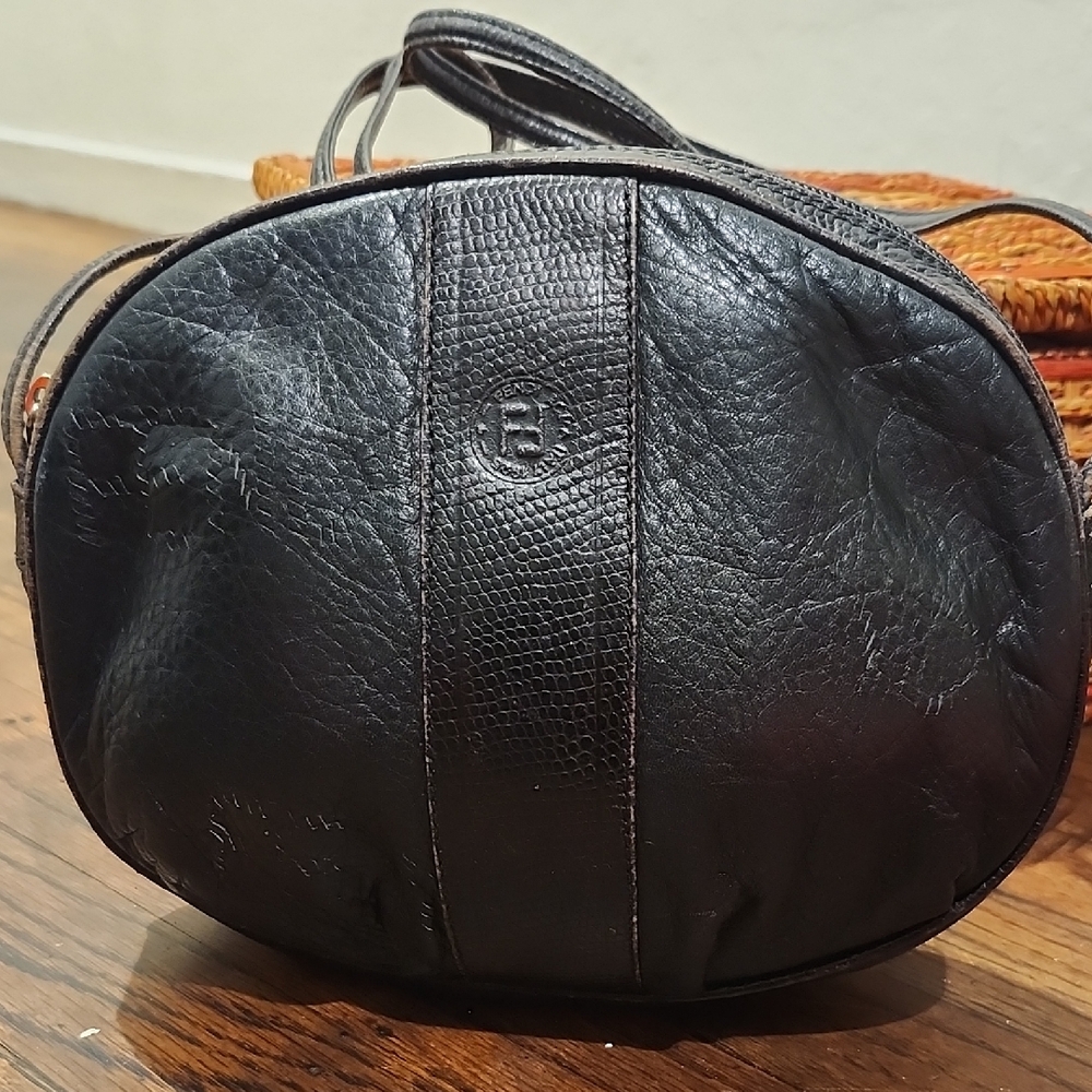 Fendi Black Leather Crossbody